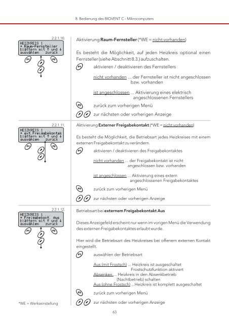 Bedienungsanleitung Biovent C - Eder