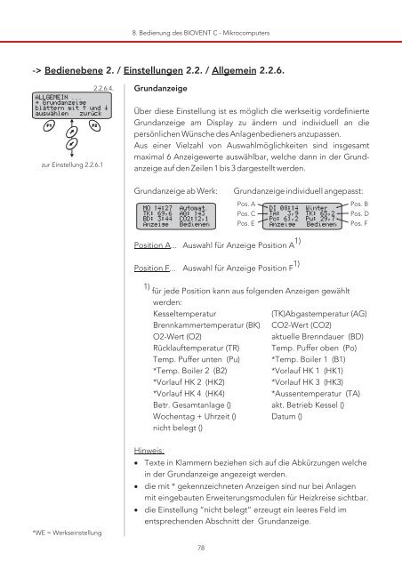 Bedienungsanleitung Biovent C - Eder