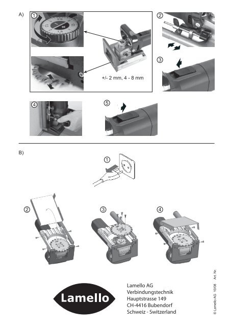 Lamello Variocut