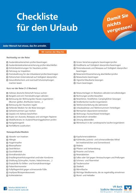 Urlaubscheck Der Vr Bank Sudliche Weinstrasse