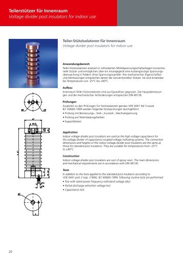 Technische Daten und Typen - Flister Elektrotechnik [de]