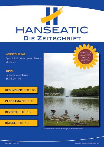 unsere Patientenzeitung als PDF - Hanseatic Pflegedienst GmbH