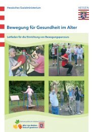 Leifaden für die Einrichtung von Bewegungsparcours - Hessisches ...