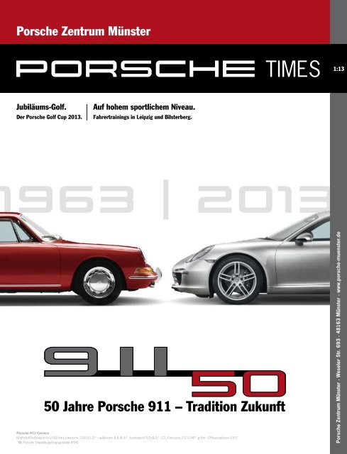 Ausgabe 1/13 - Porsche Zentrum Münster
