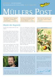 MÜLLERS POST - Kelterei Müller KG