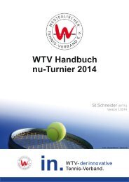 WTV-Handbuch LK-Turniere - Bezirk Ostwestfalen-Lippe im ...