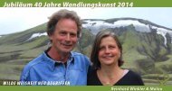 Jubiläum 40 Jahre Wandlungskunst 2014 - Reinhard Winkler