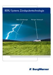 Broschüre »BERU Systems Zündspulentechnologie - BorgWarner ...