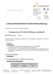 Anlage Lebensmittelrechtliche Konformitatserklarung Fur Lebens