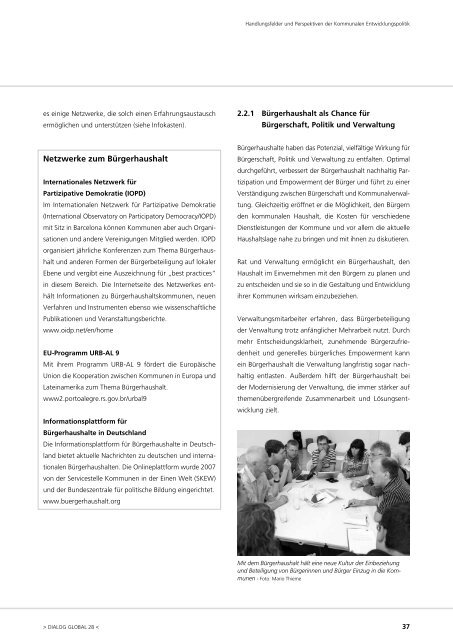 Handreichung zur Kommunalen Entwicklungspolitik - BMZ