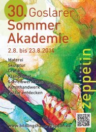 Sommer Akademie - Goslar - Bildungshaus Zeppelin