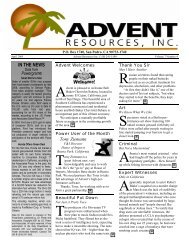 IN THE NEWS - Advent Resources, Inc.