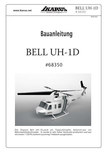 Bauanleitung Bell UH-1D - Ikarus