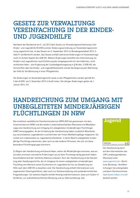 Ausgabe 4/2013 (PDF, 3,35 MB) - Landschaftsverband Rheinland