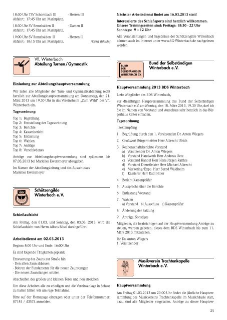 Mitteilungsblatt KW 9/2013 - Gemeinde Winterbach