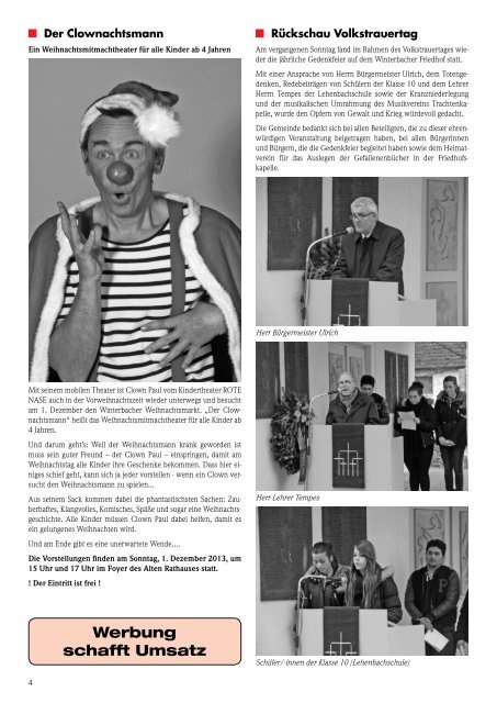 Mitteilungsblatt KW47/2013 - Gemeinde Winterbach