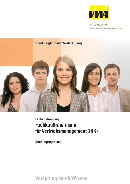 Fachkaufmann für Vertriebsmanagement (IHK) - Württembergische ...