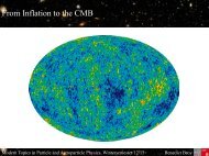 From Inflation to the CMB - Desy
