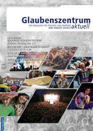 bibelschule 2013 - Glaubenszentrum