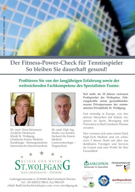 Vereinsheft 2013 als PDF - Tennis-Club Passau-Neustift e.V.