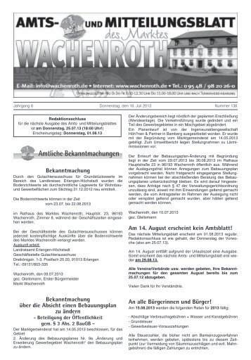 Amtsblatt Nr. 138 18.07.13.pdf - Markt Wachenroth