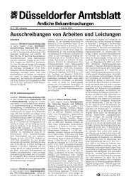 Düsseldorfer Amtsblatt Nr. 4 vom 25. Januar 2014 - Stadt Düsseldorf