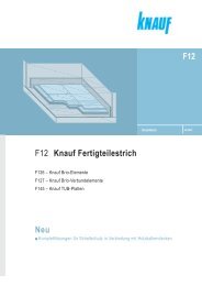 F12 F12 Knauf Fertigteilestrich Neu - Trockenbau Saygin