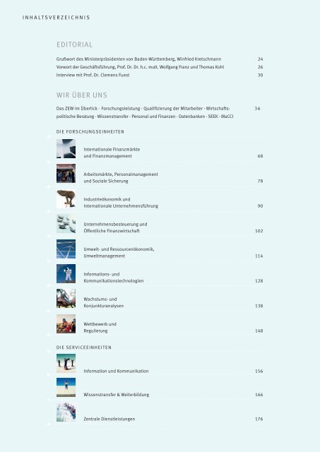 Jahresbericht - Zentrum für Europäische Wirtschaftsforschung GmbH