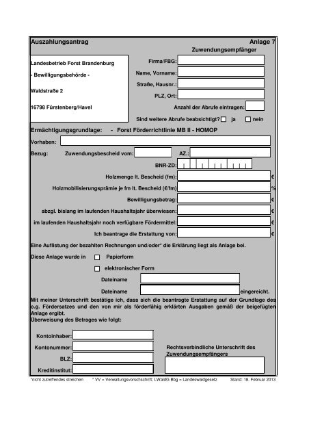 auszii.pdf - Landesbetrieb Forst Brandenburg - Land Brandenburg