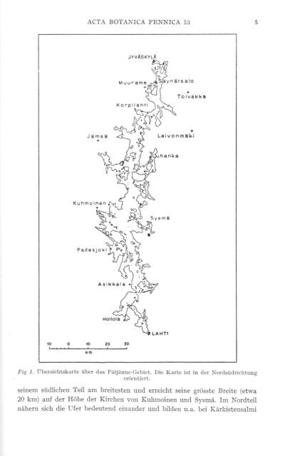 wasser- und uferpflanzen aus dem päijänne-gebiet - Helda