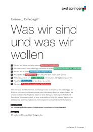 Axel Springer Homepage - derStandard.at