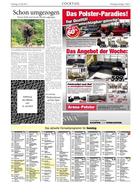 Ausgabe E, Olpe, (12.06 MB) - Siegerländer Wochen-Anzeiger