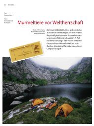 Murmeltiere vor Weltherrschaft - 4-Seasons.de