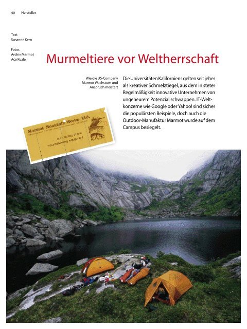 Murmeltiere vor Weltherrschaft - 4-Seasons.de