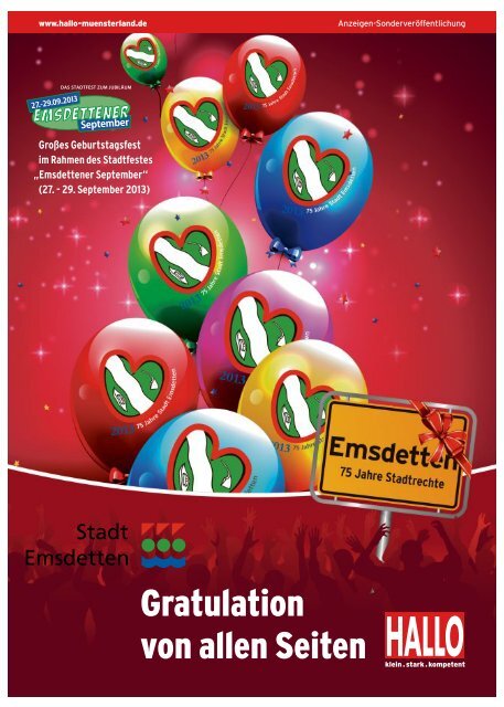 /5 Jahre Stadtrechte Emsdetten