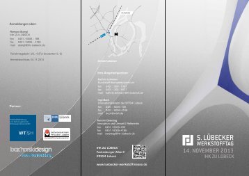 Programm - 5. Lübecker Werkstofftag (pdf, 1190 kB) - Plasticker