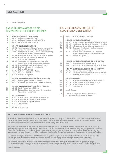 Handel/Ware/Dienstleistungen - Rheinisch-Westfälische ...