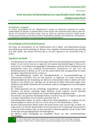 Sortimente von Buschbohnen vom Typ Roma [Download,*.pdf, 0,45 ...