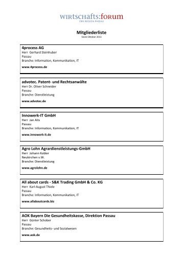 Druckdatei für Internet Mitglieder 10_2013 - Wifo Passau