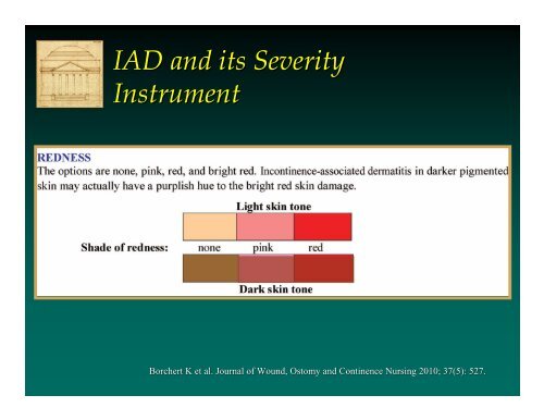 Incontinence Associated Dermatitis