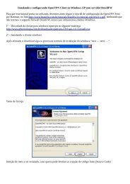 Instalando e configurando OpenVPN Client no Windows XP - BrazilFW