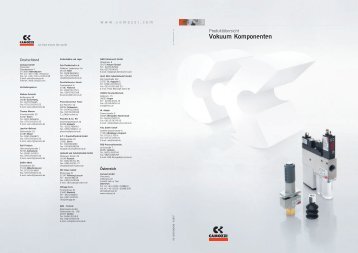 VAKUUM - Camozzi Gmbh Pneumatic