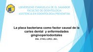 caries dental y enfermedades gingivoperiodontales