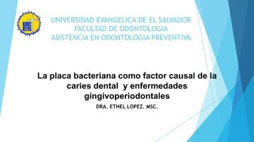 caries dental y enfermedades gingivoperiodontales