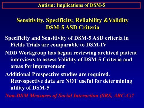 DSM-5: The New Diagnostic Criteria For Autism Spectrum Disorders