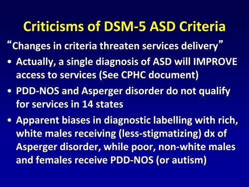 DSM-5: The New Diagnostic Criteria For Autism Spectrum Disorders