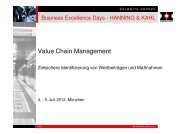 Value Chain Management - partnering