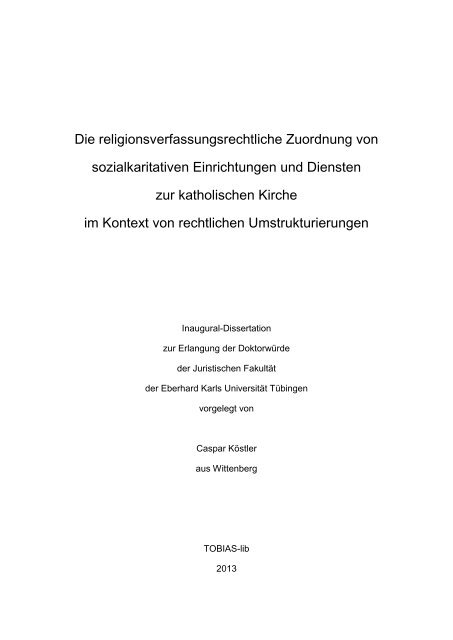 PDF 1.500kB - TOBIAS-lib - Universität Tübingen