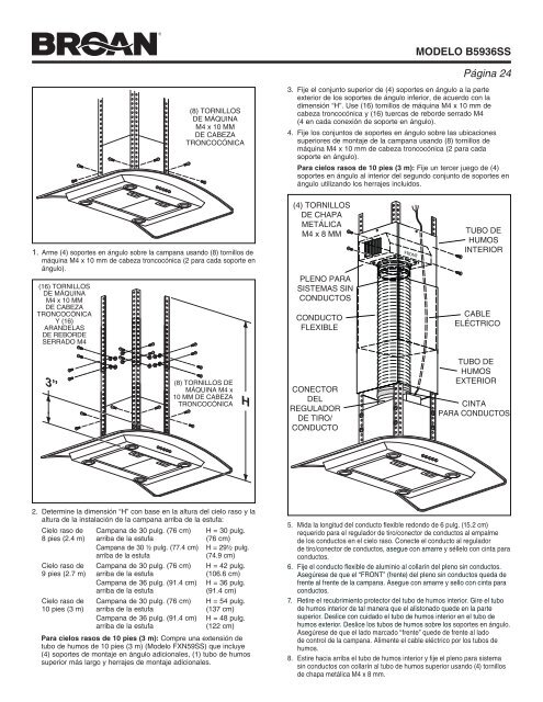 CHImNeY RANGe Hood - Broan