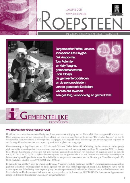 GEMEENTELIJKE - Gemeente Koekelare